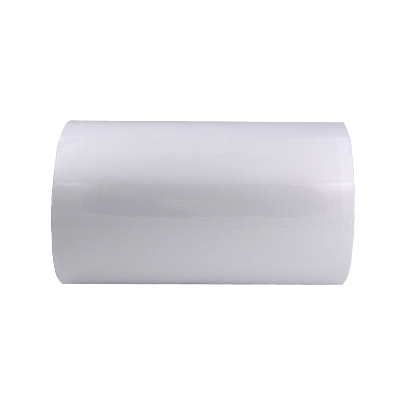 Materiał etykietowy z jasnego białego PP o grubości 60um