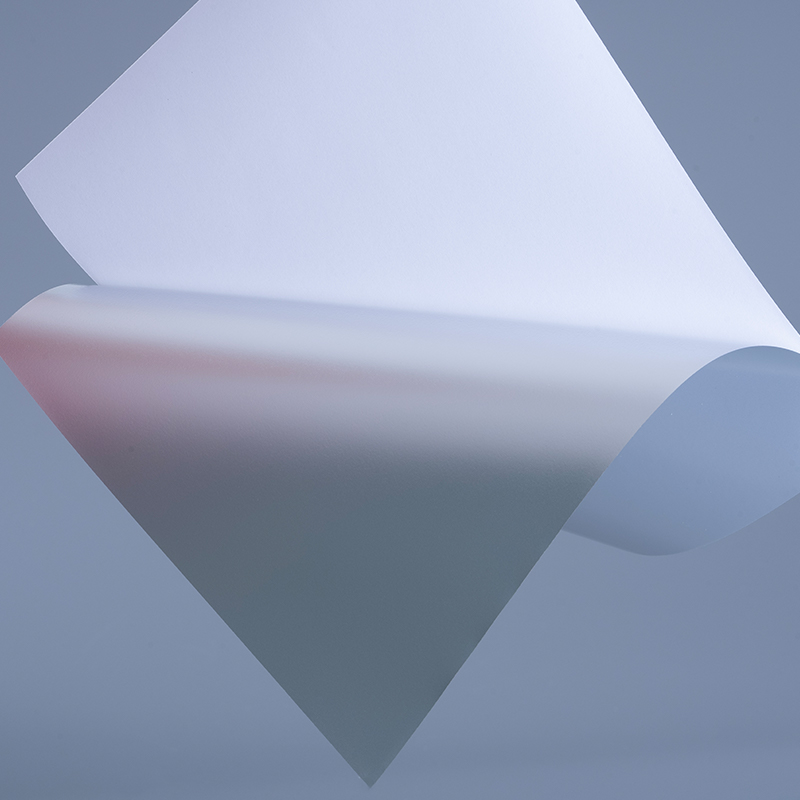 Samoprzylepna matowa srebrna folia PET do drukarek atramentowych