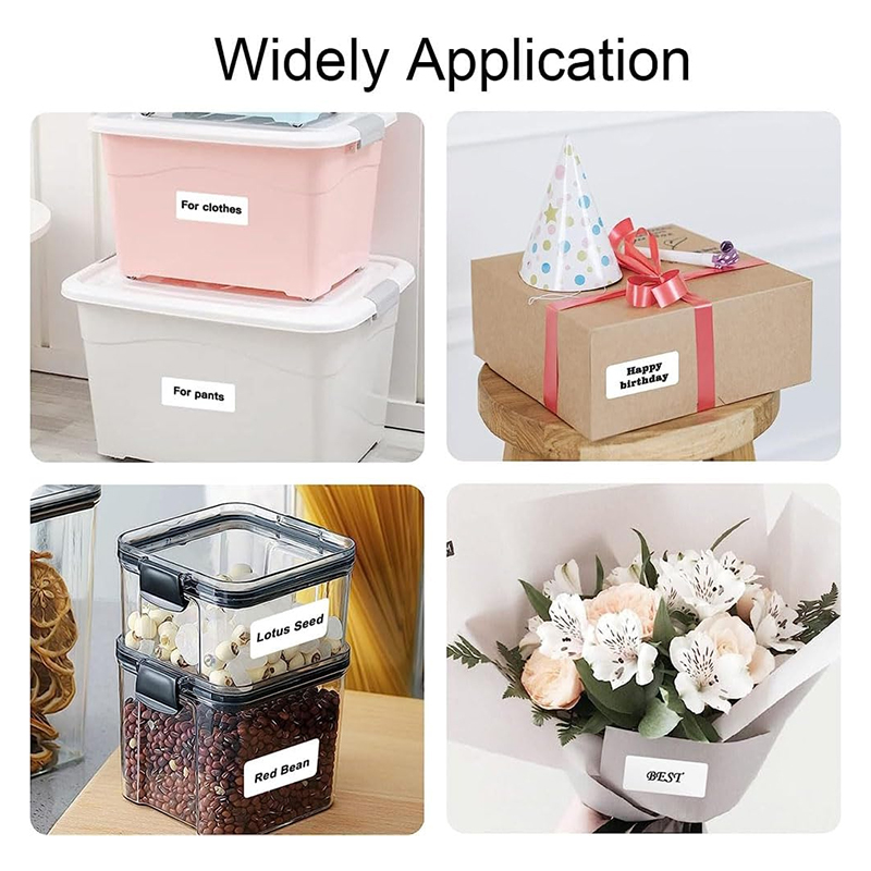 Puste etykiety z kodami kreskowymi