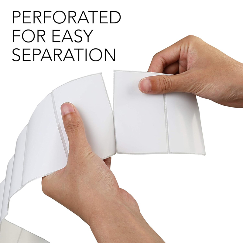 Puste etykiety z kodami kreskowymi