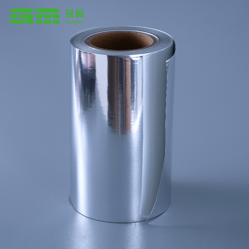 Błyszczący srebrny papier samoprzylepny PP o gramaturze 50 mikronów z klejem do opon